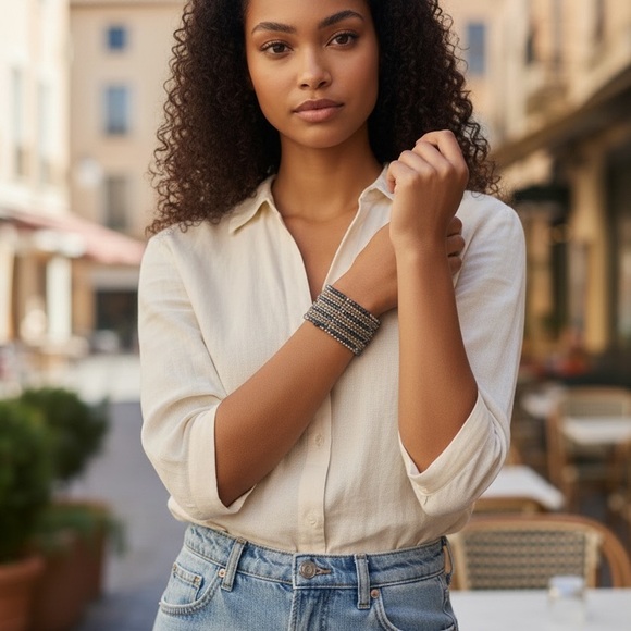 Jewelry - Beaded Cuff Bracelet